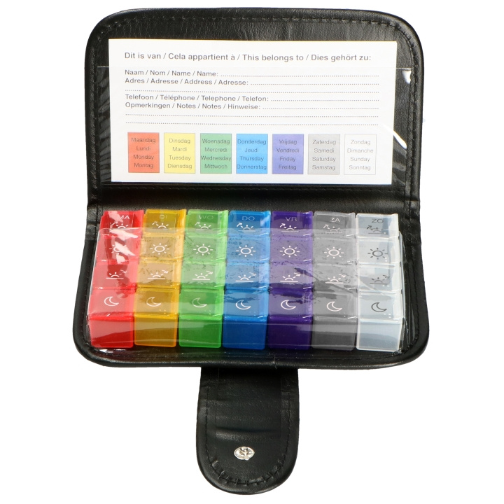 Fysic Bærbar pilleholder i gruppen HELSE OG SKJØNNHET / Helsepleie / Andre hos TP E-commerce Nordic AB (D32232)