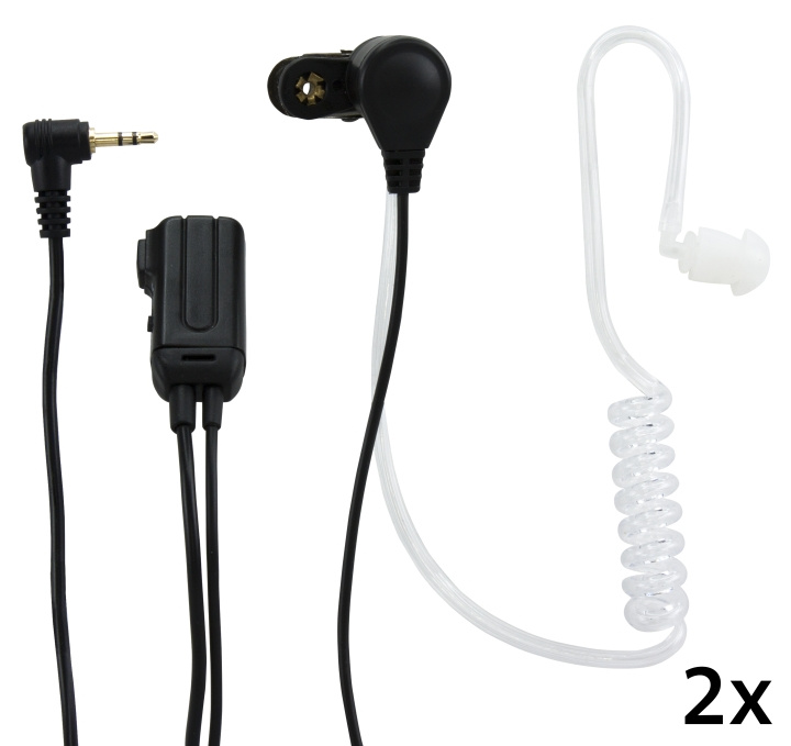 Alecto Airtube toveis radio med hodesett i gruppen SPORT, FRITID & HOBBY / Friluftsliv / Walkie talkie hos TP E-commerce Nordic AB (D32254)