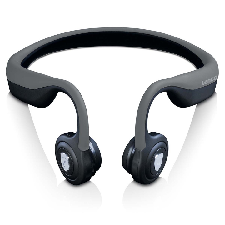 Lenco Bone Conduction Bluetooth-hodetelefoner Svart i gruppen Elektronikk / Lyd & Bilde / Hodetelefoner & Tilbehør / Hodetelefoner hos TP E-commerce Nordic AB (D32265)
