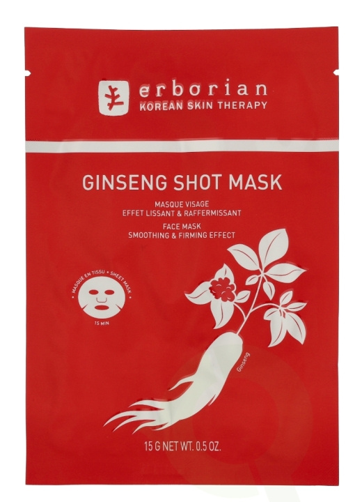 Erborian Gingseng Shot Mask 15 g i gruppen HELSE OG SKJØNNHET / Hudpleie / Ansikt / Masker hos TP E-commerce Nordic AB (D32506)