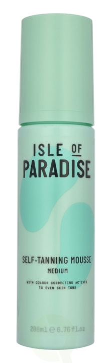 Isle of Paradise Self-Tanning Mousse 200 ml Medium i gruppen HELSE OG SKJØNNHET / Hudpleie / Soling / Brun uten sol hos TP E-commerce Nordic AB (D32526)