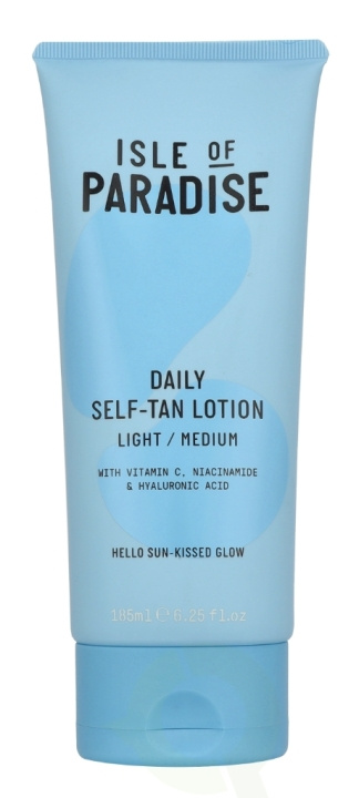 Isle of Paradise Daily Seft-Tan Lotion 185 ml Light/Medium i gruppen HELSE OG SKJØNNHET / Hudpleie / Soling / Brun uten sol hos TP E-commerce Nordic AB (D32529)