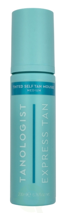 Tanologist Tinted Self Tan Mousse Express Tan 200 ml Medium i gruppen HELSE OG SKJØNNHET / Hudpleie / Soling / Brun uten sol hos TP E-commerce Nordic AB (D32533)