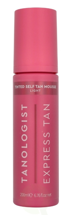 Tanologist Tinted Self Tan Mousse Express Tan 200 ml Light i gruppen HELSE OG SKJØNNHET / Hudpleie / Soling / Brun uten sol hos TP E-commerce Nordic AB (D32534)