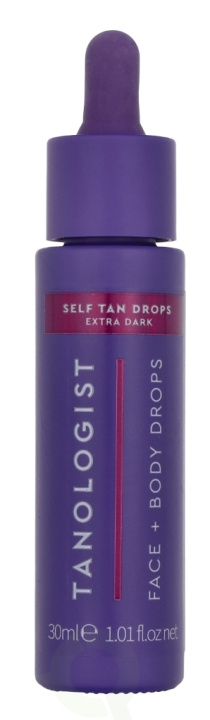 Tanologist Self Tan Drops Face + Body Drops 30 ml Extra Dark i gruppen HELSE OG SKJØNNHET / Hudpleie / Soling / Brun uten sol hos TP E-commerce Nordic AB (D32536)
