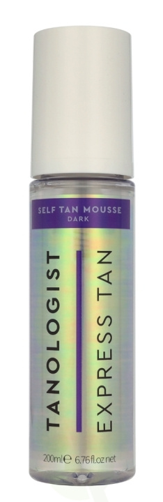 Tanologist Self Tan Mousse Express Tan 200 ml Dark i gruppen HELSE OG SKJØNNHET / Hudpleie / Soling / Brun uten sol hos TP E-commerce Nordic AB (D32545)