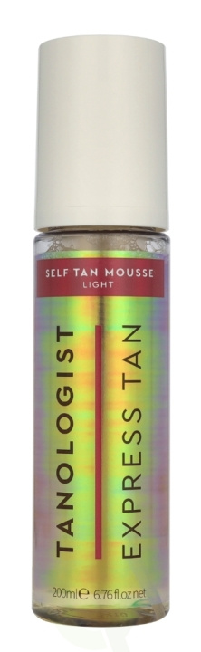 Tanologist Self Tan Mousse Express Tan 200 ml Light i gruppen HELSE OG SKJØNNHET / Hudpleie / Soling / Brun uten sol hos TP E-commerce Nordic AB (D32547)