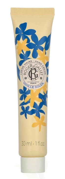 Roger & Gallet Beneficial Hand Cream Vanille Soleil 30 ml i gruppen HELSE OG SKJØNNHET / Manikyr/pedikyr / Håndkrem hos TP E-commerce Nordic AB (D32551)