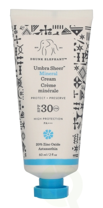 Drunk Elephant Umbra Sheer Mineral Cream 60 ml i gruppen HELSE OG SKJØNNHET / Hudpleie / Kroppspleie / Body lotion hos TP E-commerce Nordic AB (D32559)