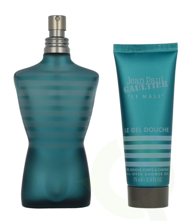Jean Paul Gaultier Le Male Giftset 200 ml Edt Spray 125ml/Shower Gel 75ml i gruppen HELSE OG SKJØNNHET / Gavesett / Gavesett for ham hos TP E-commerce Nordic AB (D32564)