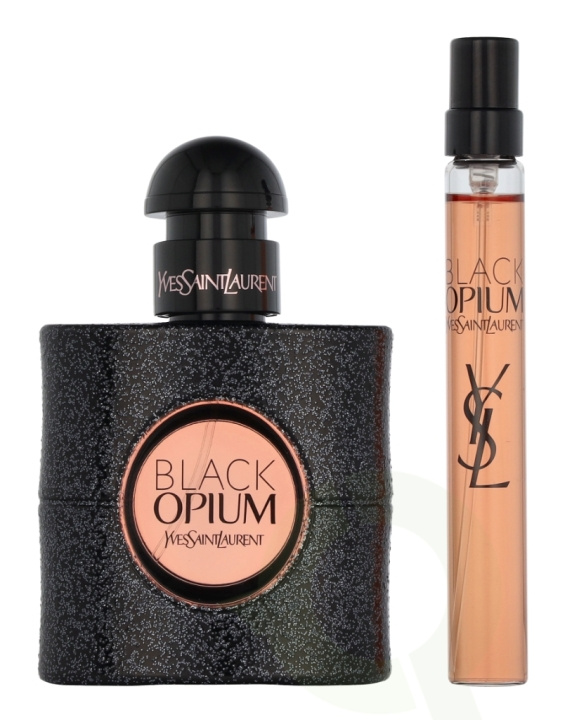 Yves Saint Laurent YSL Black Opium Giftset 40 ml Edp Spray 30ml/Edp Spray 10ml i gruppen HELSE OG SKJØNNHET / Gavesett / Gavesett for henne hos TP E-commerce Nordic AB (D32619)