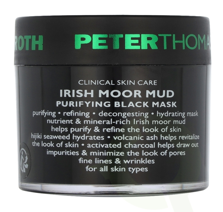 P.T. Roth Clinically Skin Care Irish Moor Mud Mask 50 ml i gruppen HELSE OG SKJØNNHET / Hudpleie / Ansikt / Masker hos TP E-commerce Nordic AB (D32622)