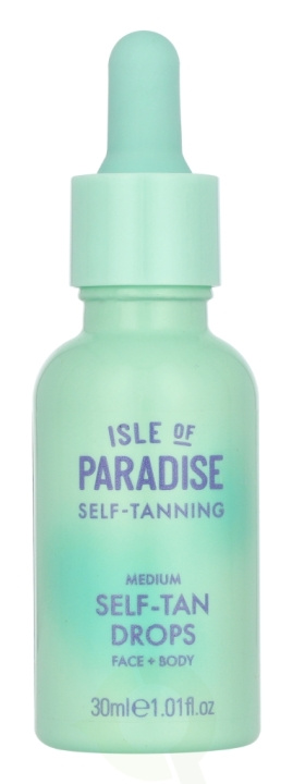 Isle of Paradise Self-Tan Drops Face + Body 30 ml Medium i gruppen HELSE OG SKJØNNHET / Hudpleie / Soling / Brun uten sol hos TP E-commerce Nordic AB (D32623)