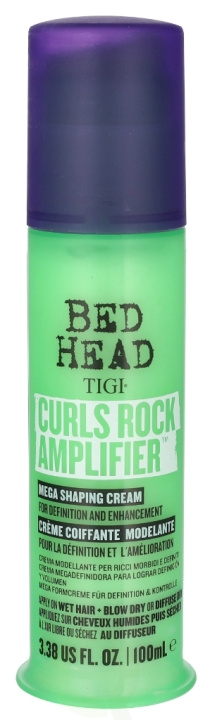 TIGI Bed Head Curls Rock Amplifier Mega Shaping Cream 100 ml i gruppen HELSE OG SKJØNNHET / Hår & styling / Hårstyling / Stylingkrem hos TP E-commerce Nordic AB (D32671)