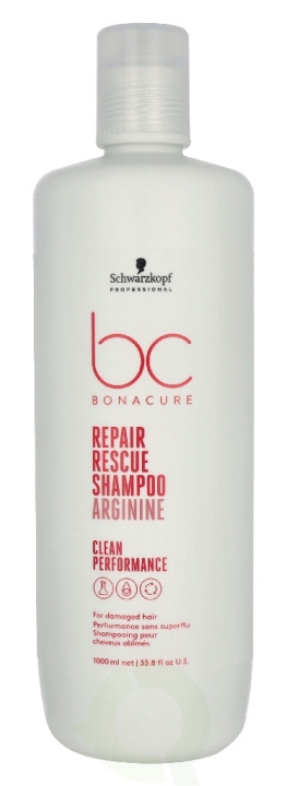 Schwarzkopf Bonacure Repair Rescue Shampoo 1000 ml i gruppen HELSE OG SKJØNNHET / Hår & styling / Hårpleie / Sjampo hos TP E-commerce Nordic AB (D32713)