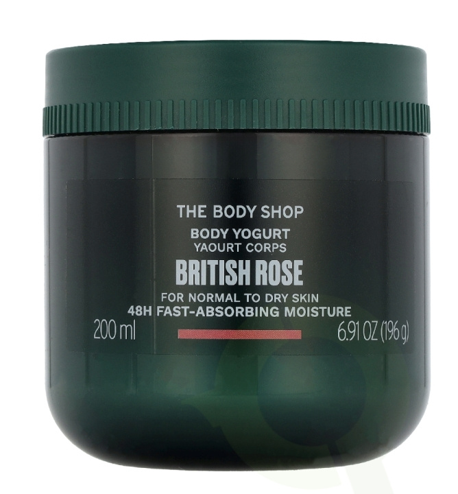 The Body Shop Body Yogurt British Rose 200 ml i gruppen HELSE OG SKJØNNHET / Hudpleie / Kroppspleie / Body lotion hos TP E-commerce Nordic AB (D32882)