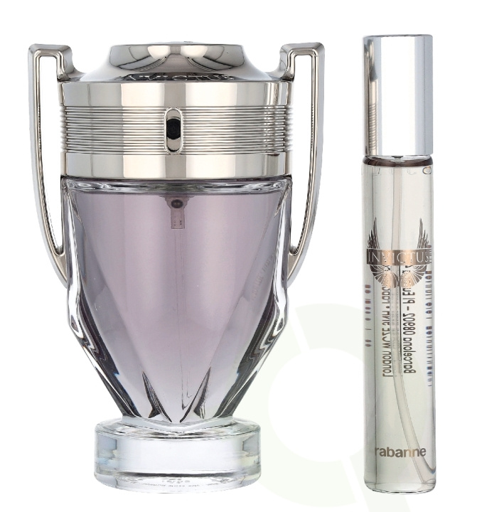 Paco Rabanne Invictus Giftset 120 ml Edt Spray 100ml/Edt Spray 20ml i gruppen HELSE OG SKJØNNHET / Duft og parfyme / Parfyme hos TP E-commerce Nordic AB (D32934)