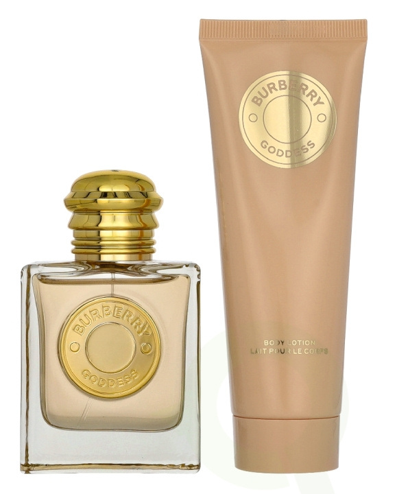Burberry Goddess Set 125 ml Edp Spray 50ml/Body Lotion 75ml i gruppen HELSE OG SKJØNNHET / Duft og parfyme / Parfyme / Parfyme for henne hos TP E-commerce Nordic AB (D32963)