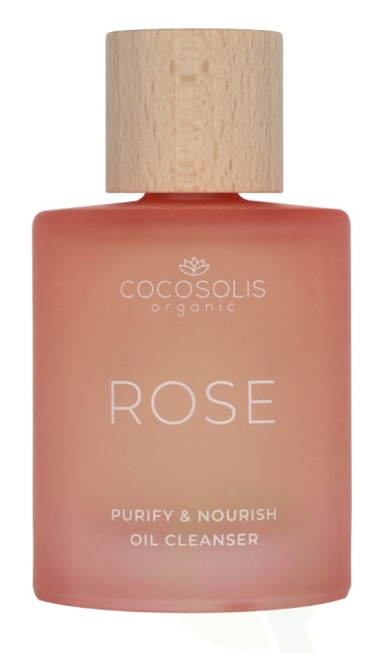 Cocosolis Cosmetics Cocosolis Rose Purify & Nourish Oil Cleanser 50 ml i gruppen HELSE OG SKJØNNHET / Hudpleie / Ansikt / Ansiktsolje hos TP E-commerce Nordic AB (D32982)