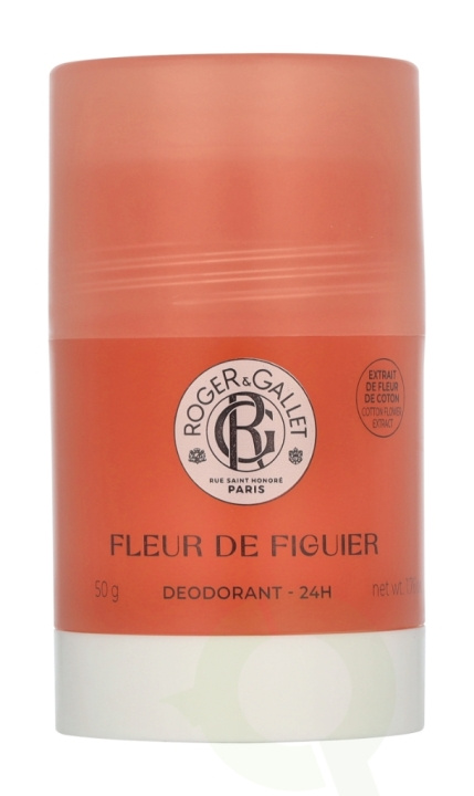 Roger & Gallet Fig Flower Deodorant Stick 24H 50 g i gruppen HELSE OG SKJØNNHET / Duft og parfyme / Deodorant hos TP E-commerce Nordic AB (D32997)