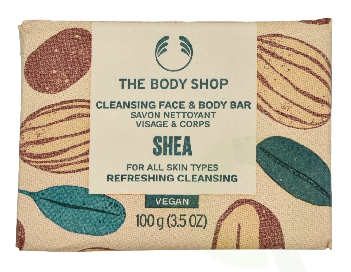 The Body Shop Shea Cleansing Face & Body Bar 100 g i gruppen HELSE OG SKJØNNHET / Hudpleie / Ansikt / Rengjøring hos TP E-commerce Nordic AB (D33001)
