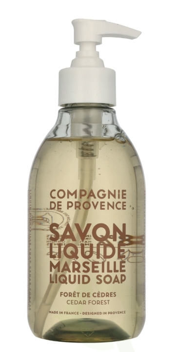 Compagnie De Provence Liquid Marseille Soap 300 ml Cedar Forest i gruppen HELSE OG SKJØNNHET / Hudpleie / Kroppspleie / Duftsåpe hos TP E-commerce Nordic AB (D33030)