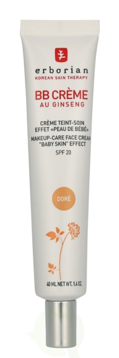 Erborian BB Cream Au Ginseng 5-In-1 Baby Skin Effect SPF20 40 ml Dore i gruppen HELSE OG SKJØNNHET / Hudpleie / Ansikt / Dagkrem hos TP E-commerce Nordic AB (D33055)