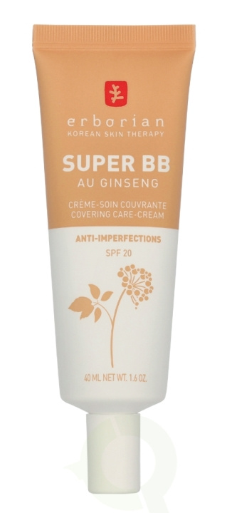Erborian Super BB Covering Care-Cream SPF20 40 ml Golden i gruppen HELSE OG SKJØNNHET / Hudpleie / Ansikt / Dagkrem hos TP E-commerce Nordic AB (D33056)