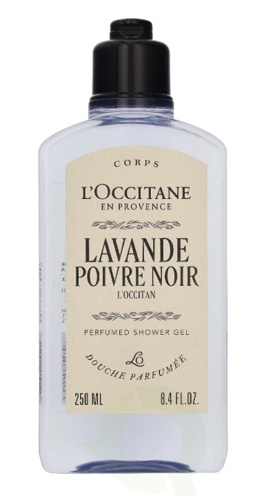 L\'Occitane Lavande Poivre Noir Perfumed Shower Gel 250 ml i gruppen HELSE OG SKJØNNHET / Hudpleie / Kroppspleie / Bad- og dusjkrem hos TP E-commerce Nordic AB (D33211)