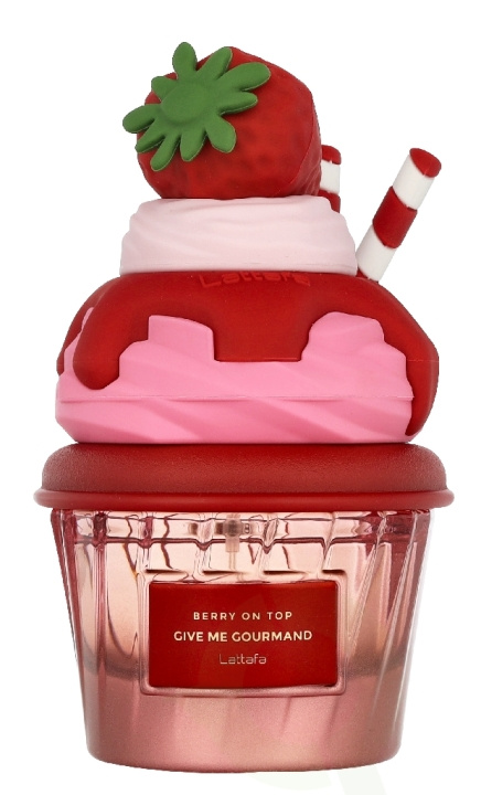 Lattafa Berry On Top Give Me Gourmand Edp Spray 75 ml i gruppen HELSE OG SKJØNNHET / Duft og parfyme / Parfyme / Parfyme for henne hos TP E-commerce Nordic AB (D33228)