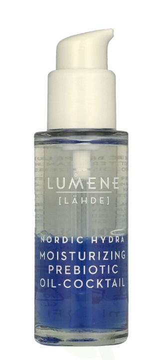 Lumene Nordic Hydra Face Moisturizing Prebiotic Oil-Cocktail 30 ml i gruppen HELSE OG SKJØNNHET / Hudpleie / Ansikt / Hudserum hos TP E-commerce Nordic AB (D33254)