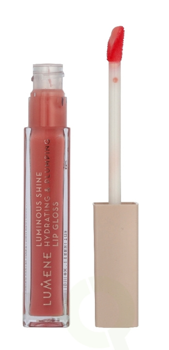 Lumene Luminous Shine Hydrating & Plumping Lip Gloss 5 ml #6 Soft Pink i gruppen HELSE OG SKJØNNHET / Makeup / Lepper / Lipgloss / Plumper hos TP E-commerce Nordic AB (D33265)