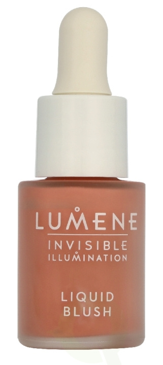 Lumene Invisible Illumination Liquid Blush 15 ml Pink Blossom i gruppen HELSE OG SKJØNNHET / Hudpleie / Ansikt / Hudserum hos TP E-commerce Nordic AB (D33276)