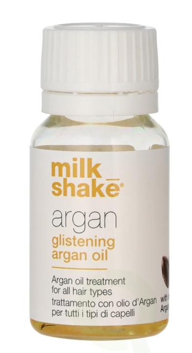 Milk_Shake Glistening Argan Oil 10 ml i gruppen HELSE OG SKJØNNHET / Hår & styling / Hårpleie / Hårolje hos TP E-commerce Nordic AB (D33294)