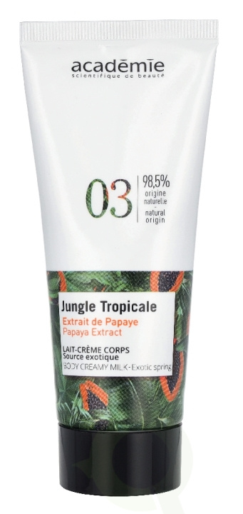 Academie Jungle Tropicale Body Cream Milk Exotic Spring 100 ml i gruppen HELSE OG SKJØNNHET / Hudpleie / Kroppspleie / Body lotion hos TP E-commerce Nordic AB (D33296)