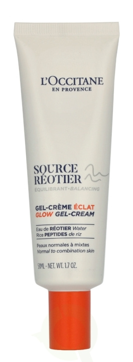 L\'Occitane Source Reotier Glow Gel-Cream 50 ml i gruppen HELSE OG SKJØNNHET / Hudpleie / Ansikt hos TP E-commerce Nordic AB (D33381)