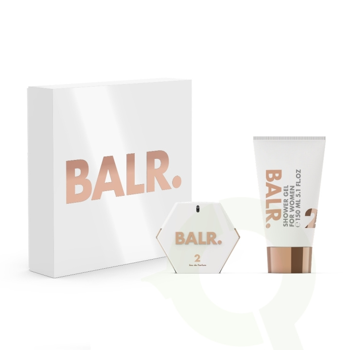 Balr. 2 FOR WOMEN Giftset 200 ml Holidays 21-22 - Edp Spray 50 ml/Shower Gel 150ml i gruppen HELSE OG SKJØNNHET / Gavesett / Gavesett for henne hos TP E-commerce Nordic AB (D33440)
