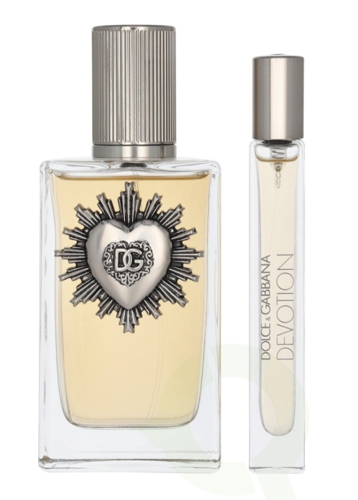 Dolce & Gabbana Devotion For Men Giftset 110 ml Edp Spray 100ml/Edp Spray 10ml i gruppen HELSE OG SKJØNNHET / Duft og parfyme / Parfyme / Parfyme for han hos TP E-commerce Nordic AB (D33452)