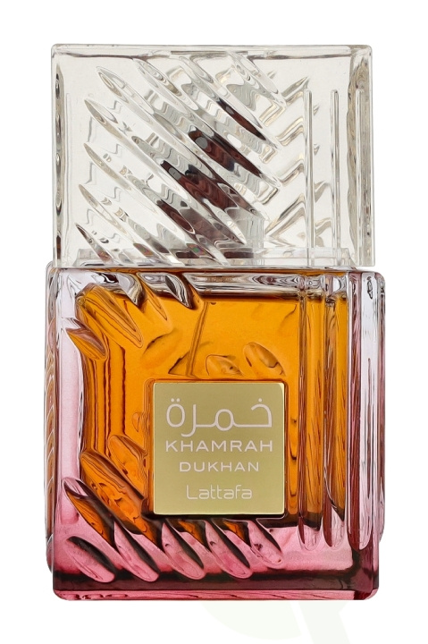 Lattafa Khamrah Dukhan Edp Spray 100 ml i gruppen HELSE OG SKJØNNHET / Duft og parfyme / Parfyme hos TP E-commerce Nordic AB (D33472)