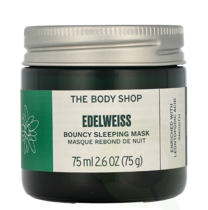 The Body Shop Edelweiss Bouncy Sleeping Mask 75 ml i gruppen HELSE OG SKJØNNHET / Hudpleie / Ansikt hos TP E-commerce Nordic AB (D33476)