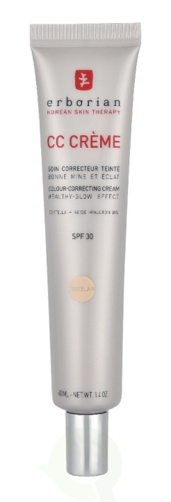 Erborian CC Cream 40 ml Porcelaine i gruppen HELSE OG SKJØNNHET / Hudpleie / Ansikt / Dagkrem hos TP E-commerce Nordic AB (D33516)