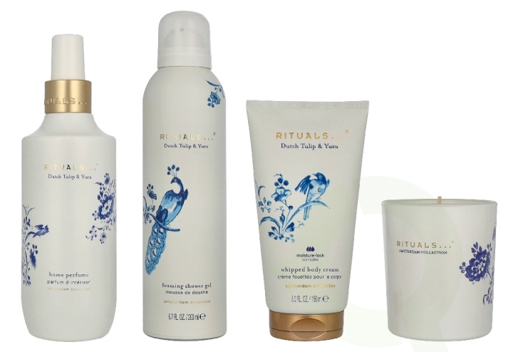 Rituals Amsterdam Collection Large Giftset 690 ml Shower Gel 200ml/Body Cream 150ml/Scented Candle 140g/Home Perfume 200ml i gruppen HELSE OG SKJØNNHET / Gavesett / Gavesett for henne hos TP E-commerce Nordic AB (D33526)