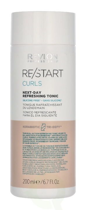 Revlon Re/Start Curls Next-Day Refreshing Tonic 200 ml i gruppen HELSE OG SKJØNNHET / Hår & styling / Hårpleie hos TP E-commerce Nordic AB (D33546)