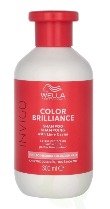 Wella Invigo - Color Brilliance Color Protection Shampoo 300 ml Fine/Normal i gruppen HELSE OG SKJØNNHET / Hår & styling / Hårpleie / Sjampo hos TP E-commerce Nordic AB (D33548)