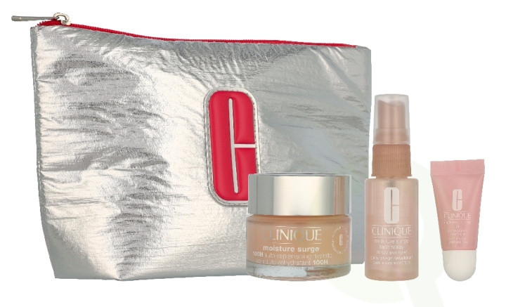 Clinique Moisture Surge Value Set 87 ml Moisture Surge 100-Hour Auto-Replenishing Hydrator 50ml/Moisture Surge Face Spray 30ml/Moisture Surge Lip Hydro-Plump Treatment 7ml i gruppen HELSE OG SKJØNNHET / Gavesett / Gavesett for henne hos TP E-commerce Nordic AB (D33563)