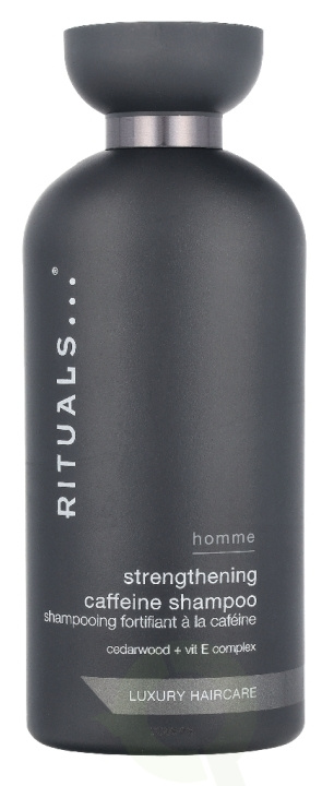 Rituals Homme Strengthening Caffeine Shampoo 250 ml i gruppen HELSE OG SKJØNNHET / Hår & styling / Hårpleie / Sjampo hos TP E-commerce Nordic AB (D33580)