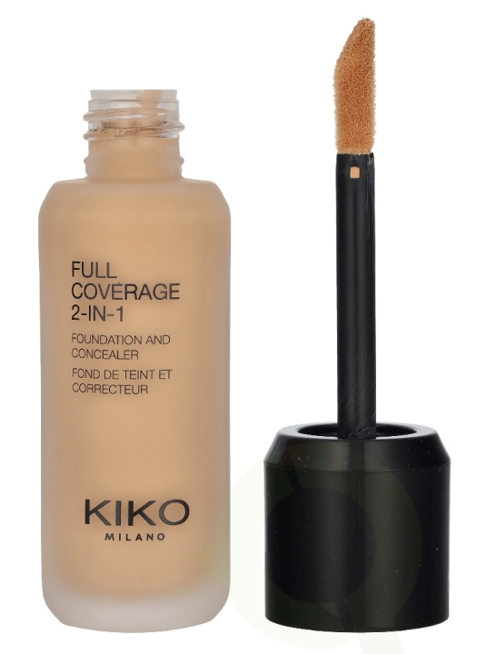 Kiko Milano Full Coverage 2 In 1 Foundation & Concealer 25 ml WR15 i gruppen HELSE OG SKJØNNHET / Makeup / Makeup ansikt / Foundation hos TP E-commerce Nordic AB (D33625)