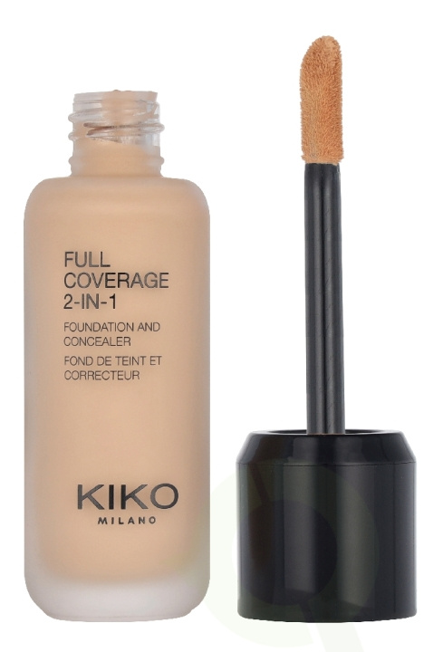 Kiko Milano Full Coverage 2 In 1 Foundation & Concealer 25 ml N10 i gruppen HELSE OG SKJØNNHET / Makeup / Makeup ansikt / Foundation hos TP E-commerce Nordic AB (D33632)
