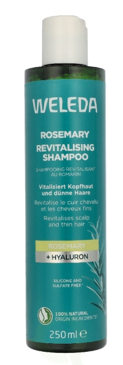 Weleda Rosemary Revitalising Shampoo 250 ml i gruppen HELSE OG SKJØNNHET / Hår & styling / Hårpleie / Sjampo hos TP E-commerce Nordic AB (D33708)