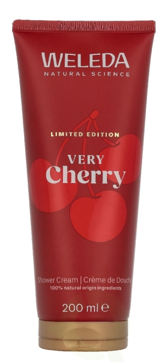 Weleda Very Cherry Shower Cream 200 ml i gruppen HELSE OG SKJØNNHET / Hudpleie / Kroppspleie / Bad- og dusjkrem hos TP E-commerce Nordic AB (D33710)